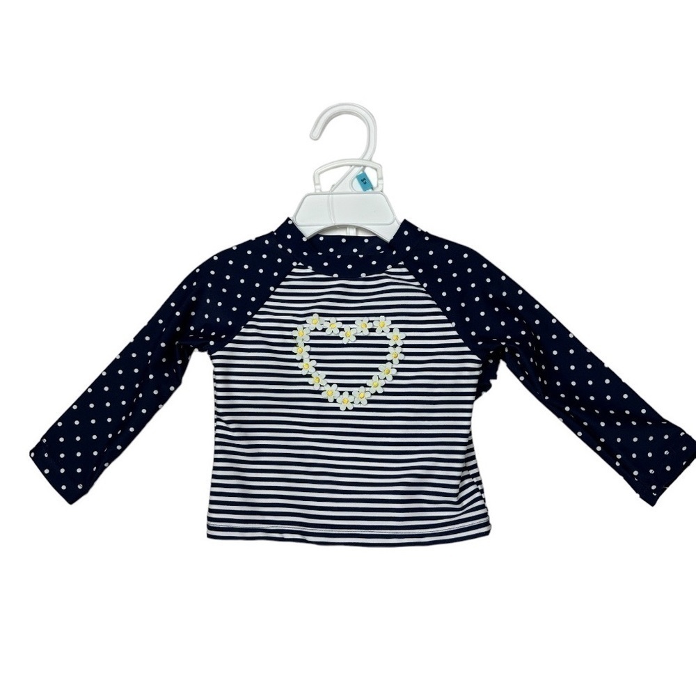 Little Me Polka Dot Swimsuit Set Size 6-9 Months